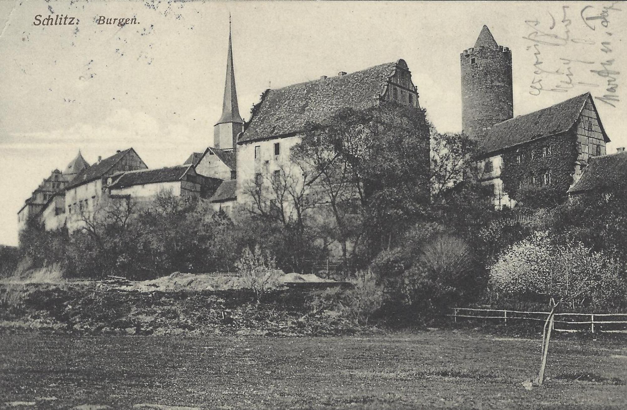 Graefin Amalia - Elegantes Apartment In Der Historischen Hinterburg In Schlitz, 2 Schlafzimmer, Mit Garten, Nahe Fulda Und Bad Hersfeld 外观 照片